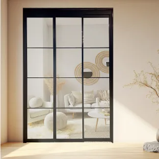 Off White Slide and Swing 3.0: AD85 Slide and Swing Door Design O with Animal Character Picture (AL42)